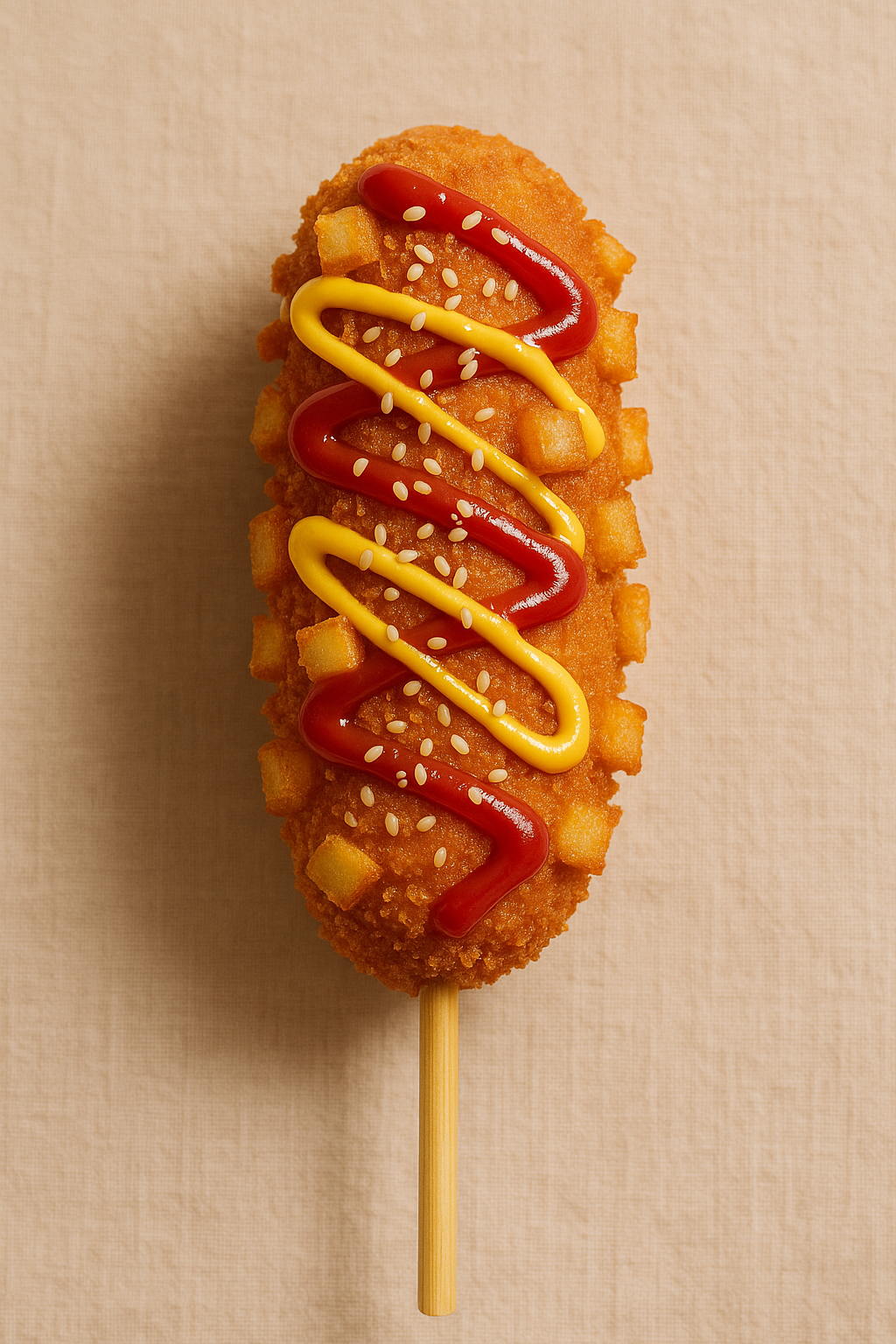 🧀 Korean Street-Style Hot Dogs Recipe 🇰🇷
